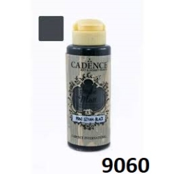 CADENCE Farba matowa akrylowa 120ml / Style Matt / 9060 / CZARNY / BLACK